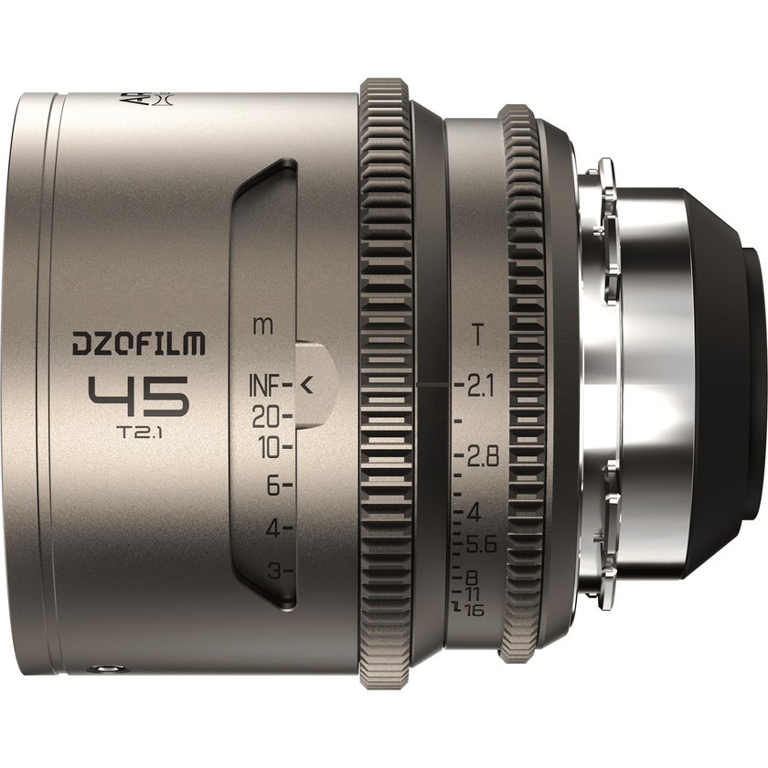 DZOFilm Arcana 45mm T2.1 Anamorphic Prime Lens (ARRI PL, Titanium, Meters)