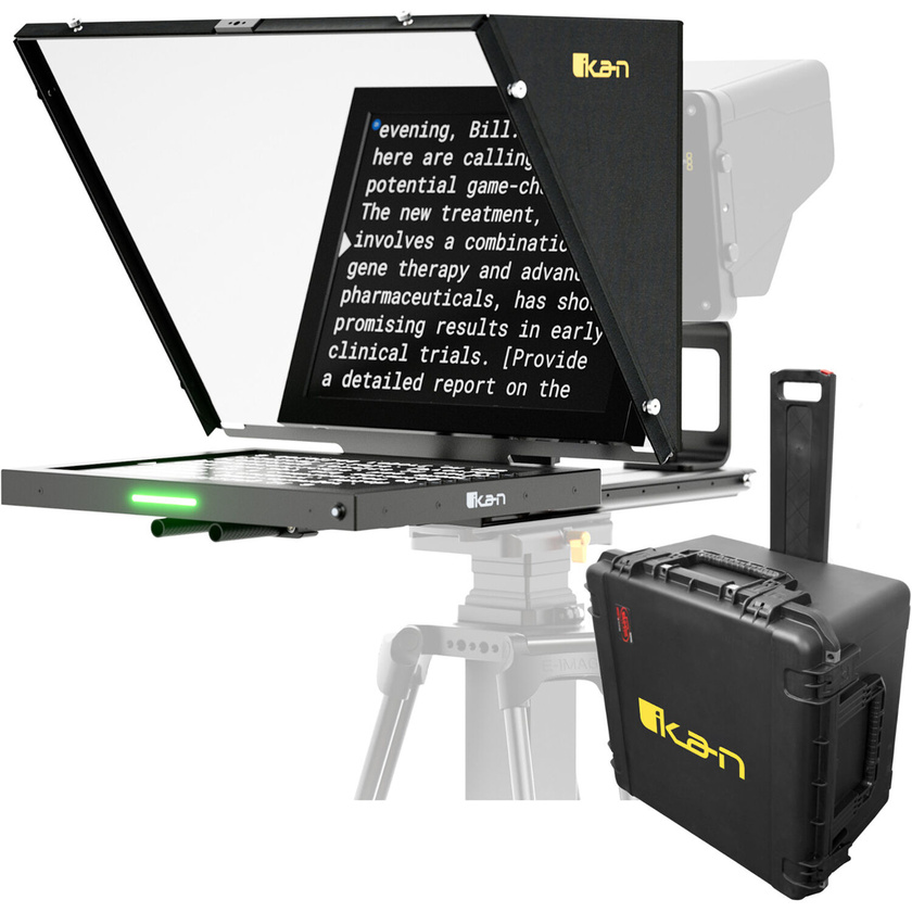 ikan Professional 15" SDI/HDMI Teleprompter Travel Kit