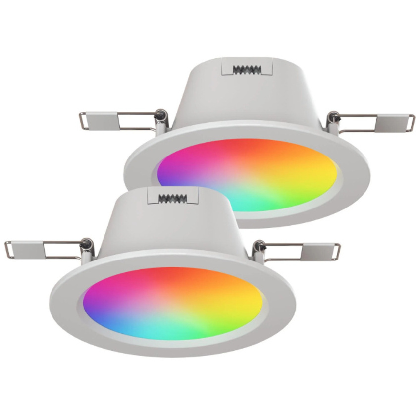 Nanoleaf Essentials Colour Smart LED Downlight  (WiFi) 2-Pack