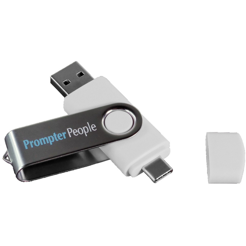 Prompter People TeleScroll Pro Live-Editing Professional Teleprompter Software