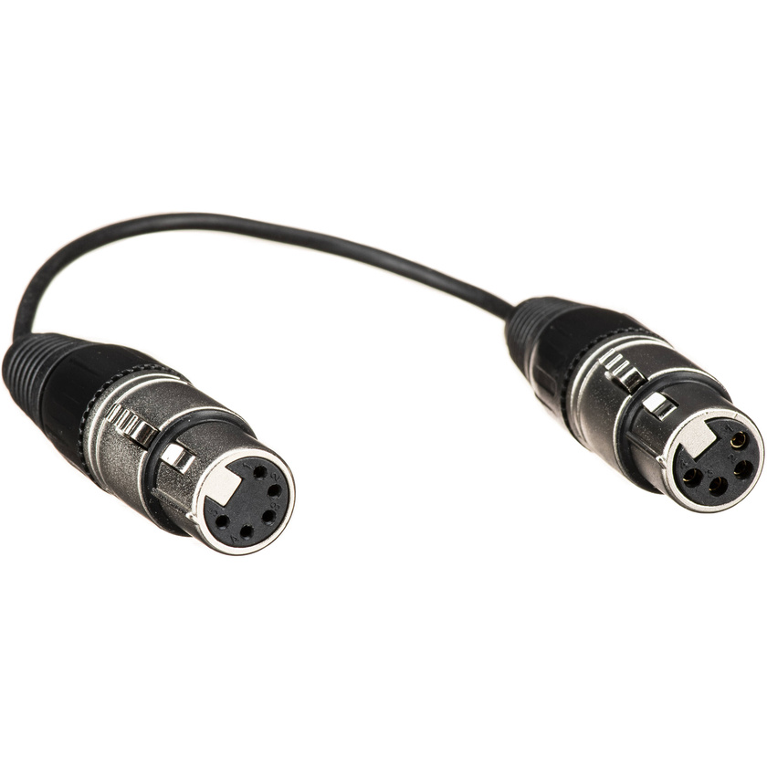 Point Source Audio ADP-5Fx4F PSA Headset Adapter Cable 5-Pin Female XLR to 4-Pin Female XLR