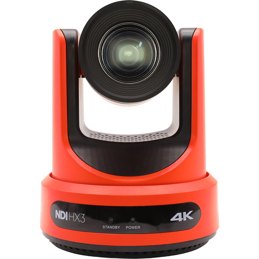 PTZOptics Move 4K SDI/HDMI/USB/IP PTZ Camera with 20x Optical Zoom (Red)