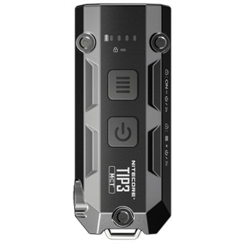 Nitecore TIP3 720 Lumen Keychain Light (Classic Black)