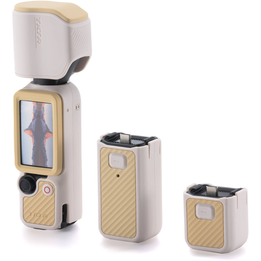 Tilta Silicone Protective Cover Power Kit for DJI Osmo Pocket 4 (Sand Beige)