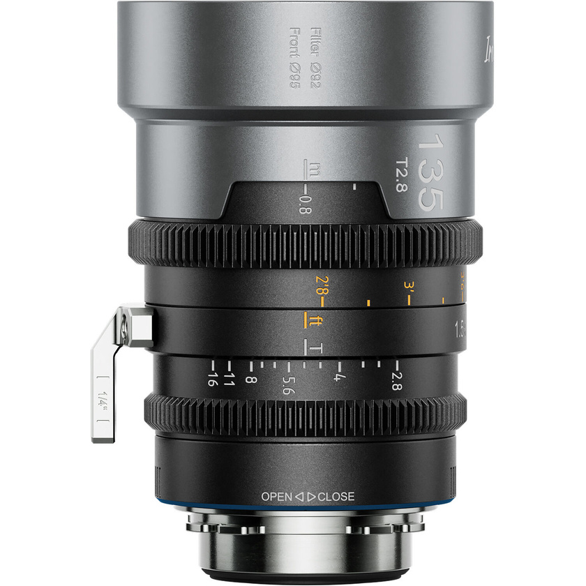 Sirui IronStar 135mm T2.8 Anamorphic 1.5x Lens (ARRI PL/Canon EF, Blue Flare)