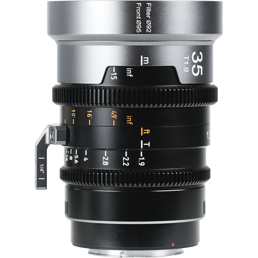 Sirui IronStar 35mm T1.9 Anamorphic 1.5x Lens (ARRI PL/Canon EF, Blue)