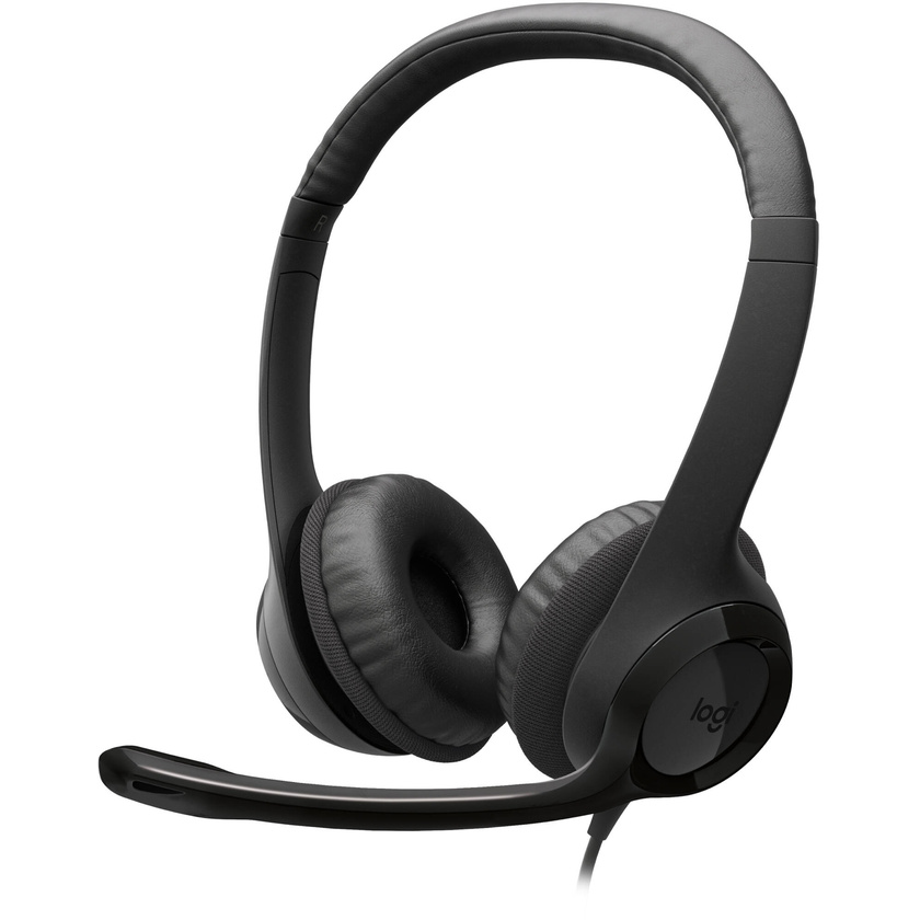 Logitech H390 USB-C Headset (Black)