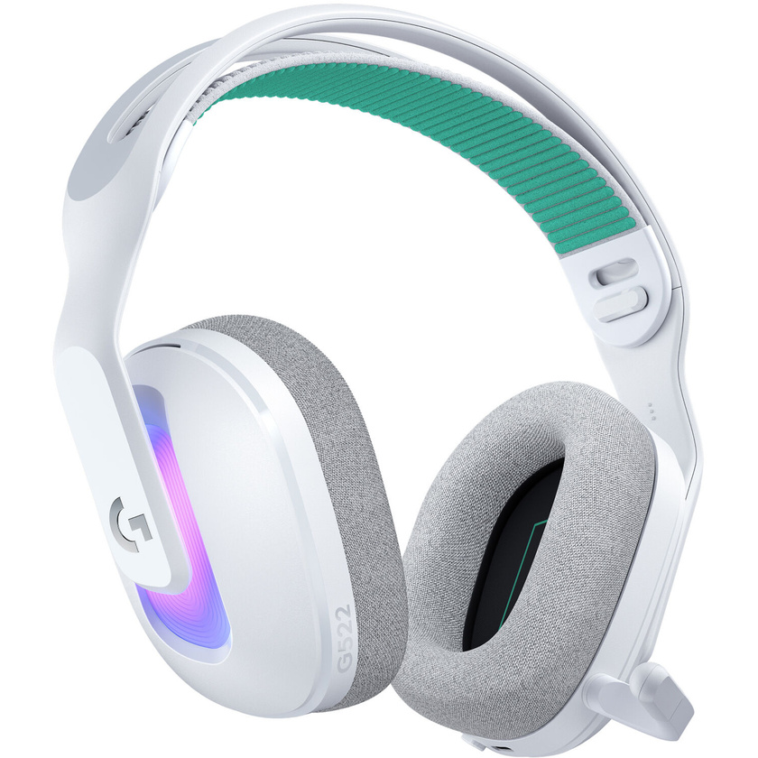 Logitech G G522 LIGHTSPEED Wireless RGB Gaming Headset (White)