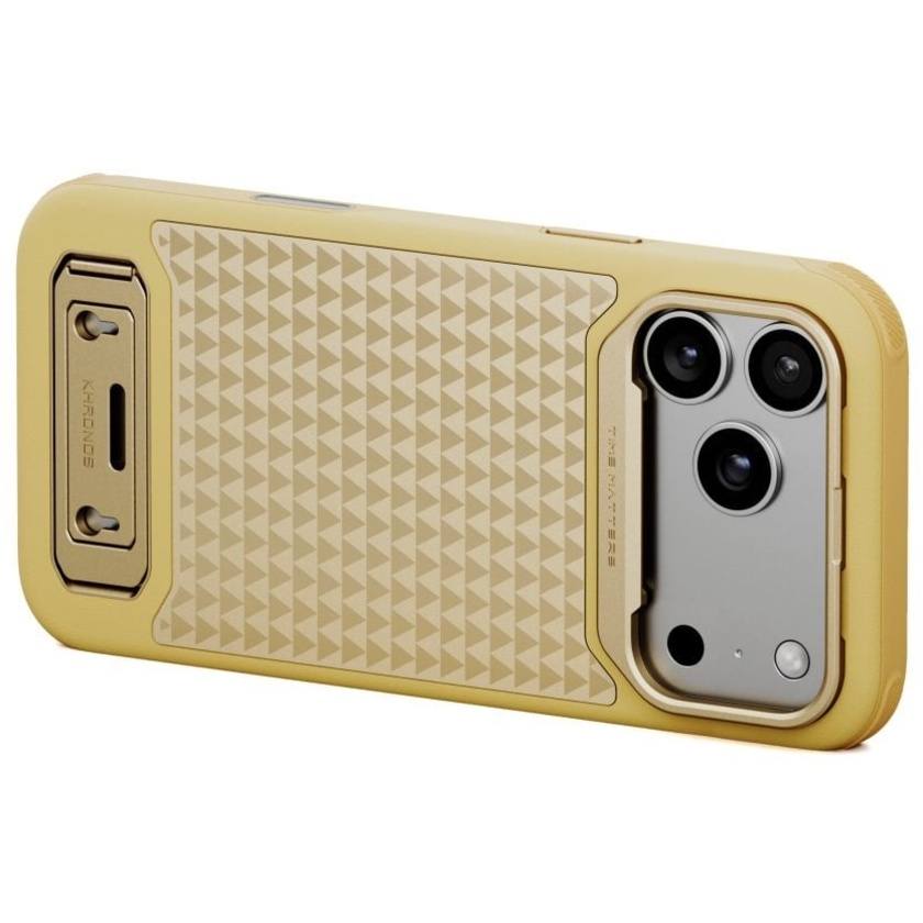 Tilta Khronos Lite x On the Roam iPhone 17 Pro Max Case (Gold)