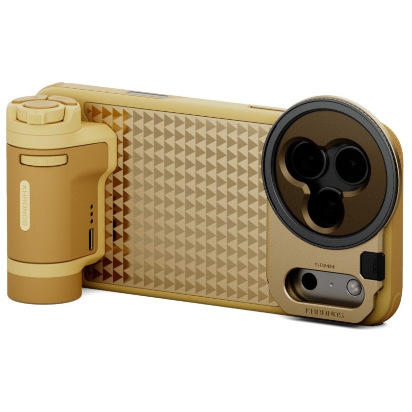Tilta Khronos Lite x On the Roam iPhone 17 Pro Max Creator Kit (Gold)