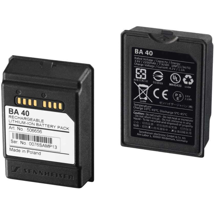 Sennheiser BA 40 Battery Pack