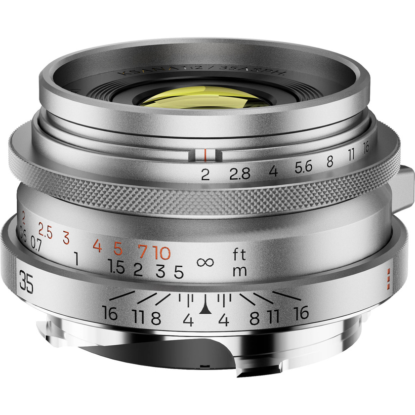 Thypoch Ksana 35mm f/2 ASPH Lens (Leica M, Silver)