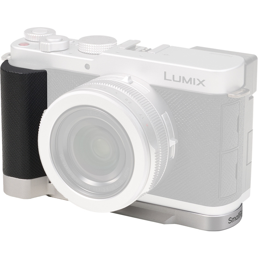 SmallRig 5701 L-Shaped Mount Plate Handle for Panasonic LUMIX L10 (Silver)
