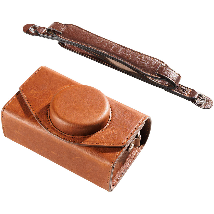 SmallRig 5986 Leather Storage Bag for FUJIFILM X-E5 / X100VI (Brown)