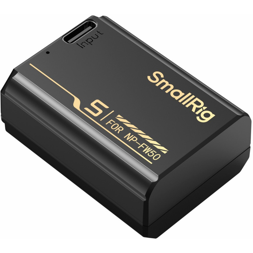SmallRig 6097 Camera Battery with USB-C Charging for Sony NP-FW50