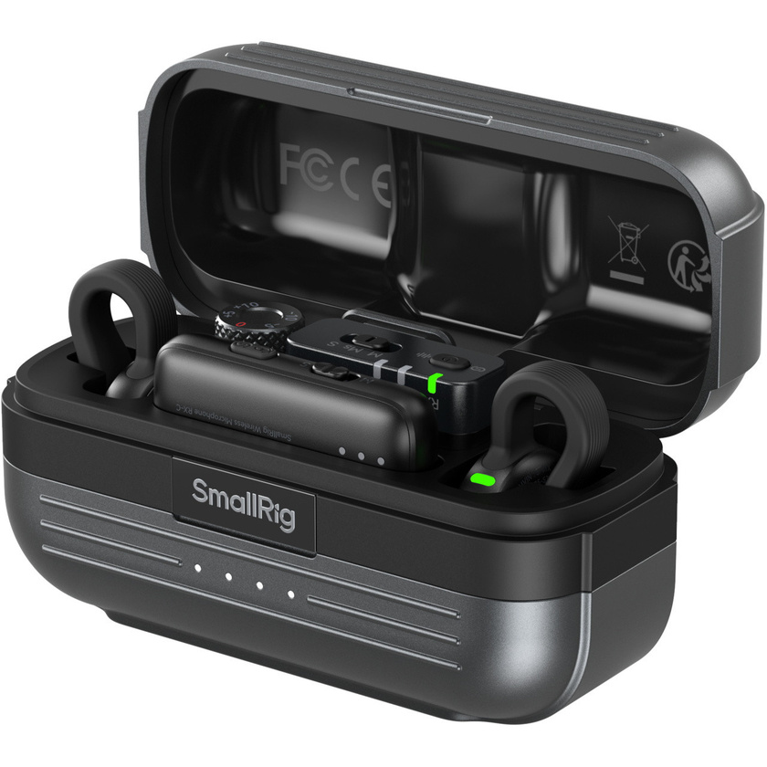 SmallRig 6526  S 70 Wireless Microphone with Multi-Device Compatibility (Black)
