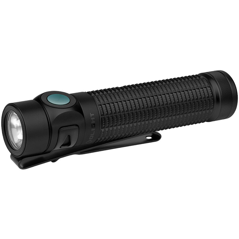 Olight Baton 4 Pro Rechargeable Flashlight (Matte Black)