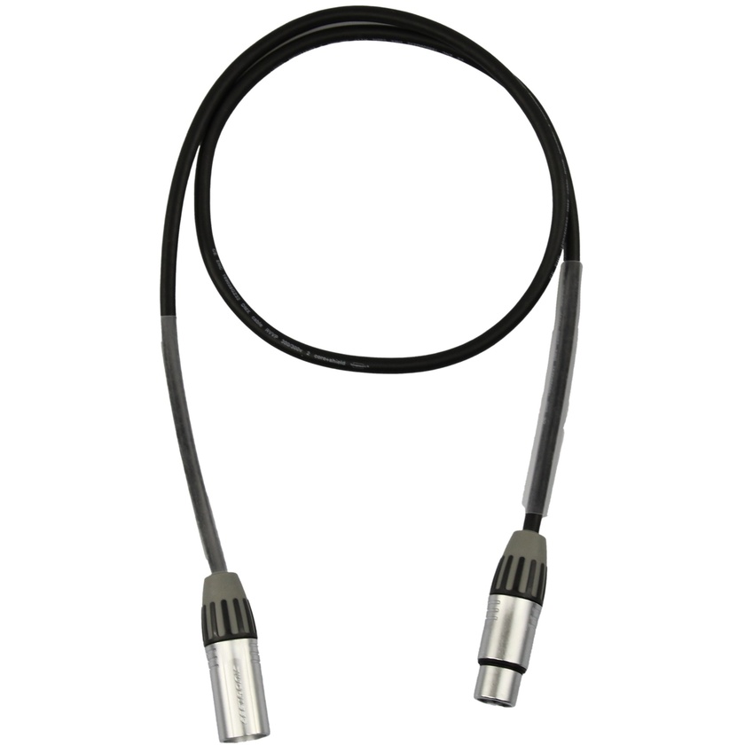 MDR 3-Pin DMX Cable (Black, 1m)