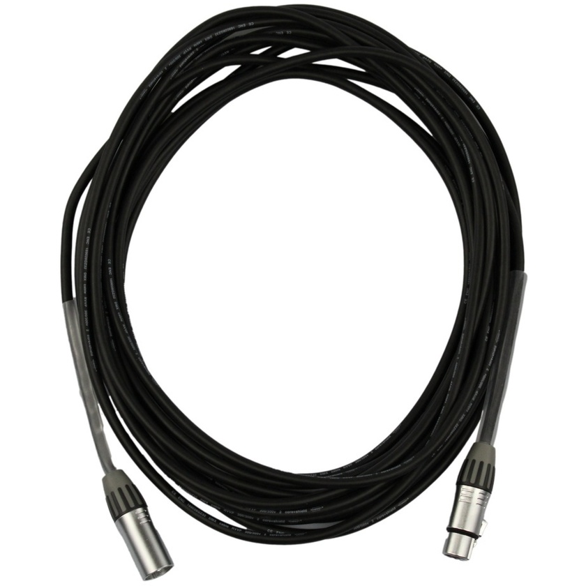 MDR 3-Pin DMX Cable (Black, 15m)