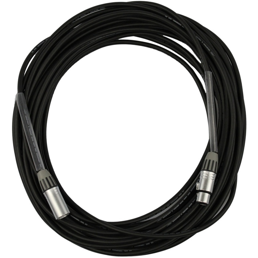 MDR 3-Pin DMX Cable (Black, 20m)