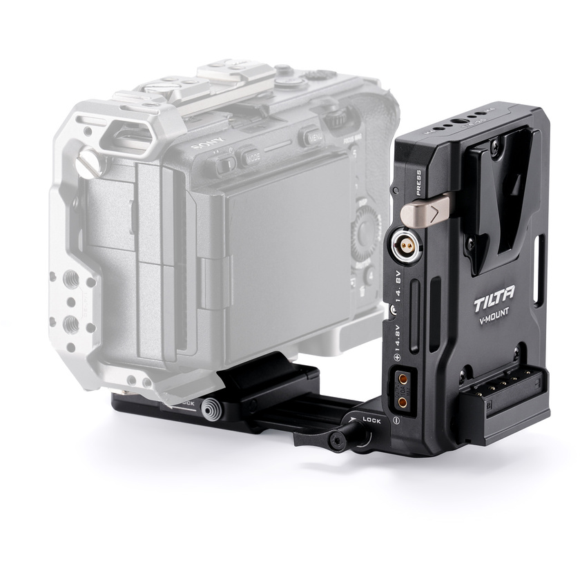 Tilta Mini PD V Mount Battery Plate with Adjustable ARCA Receiver Kit (Black)