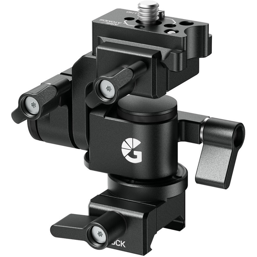 Bright Tangerine Monitor Mount for SmallHD Cine 5 Quick Release Kit (NATO Top, NATO Base)
