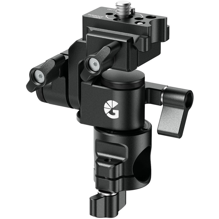 Bright Tangerine Monitor Mount for SmallHD Cine 5 Quick Release Kit (NATO Top, 15mm Rod Base)