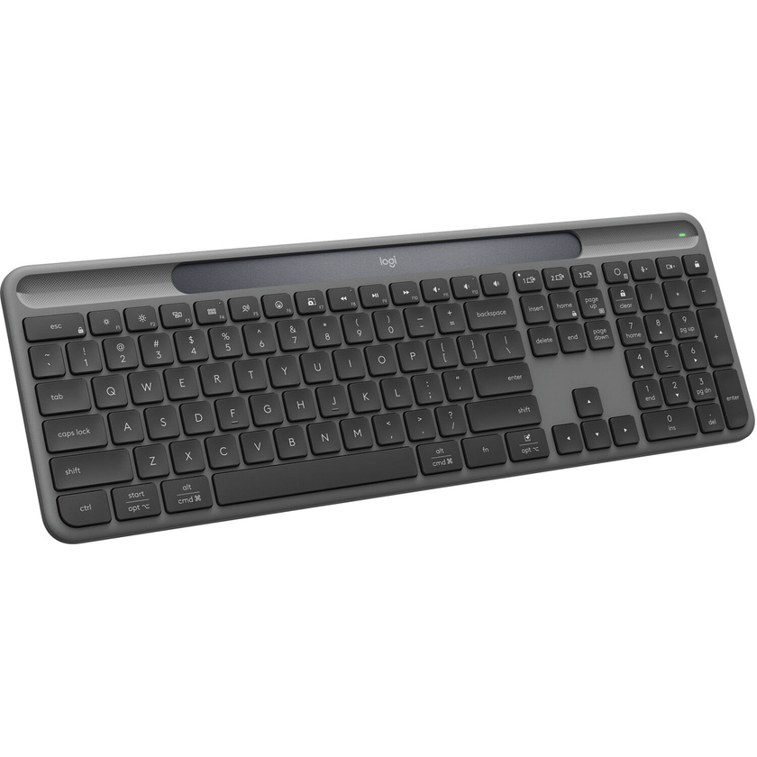 Logitech K980 Signature Slim Solar+ Wireless Keyboard (Graphite)