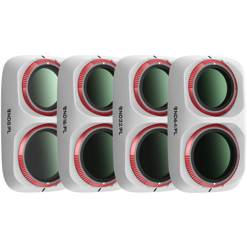 Freewell Bright Day Filters for Osmo Pocket 4P (4 Pack, White)