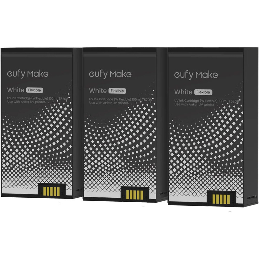 eufyMake UV Ink Cartridge for E1 3D-Texture UV Printer (Flexible White)