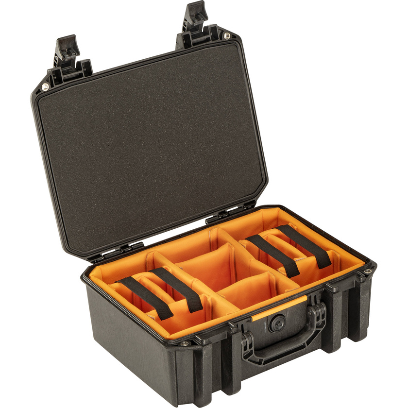 Pelican Vault V300 Case (Black, Padded Dividers)
