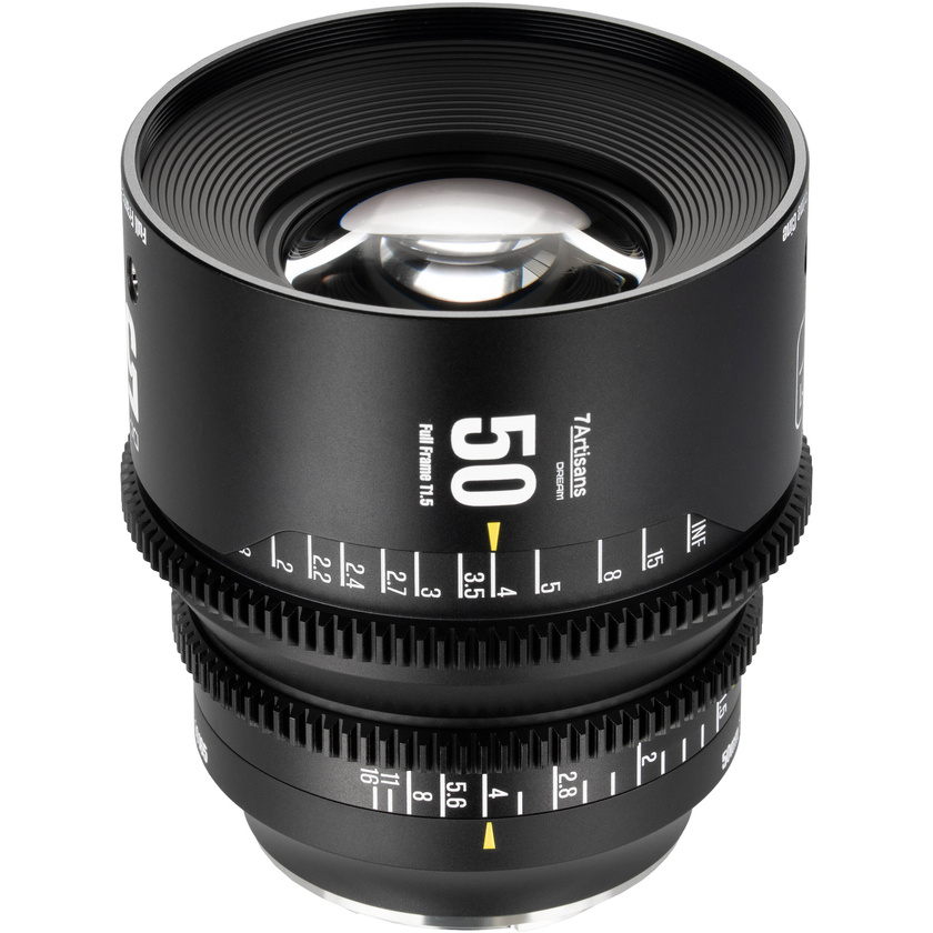 7Artisans DREAM 50mm T1.5 Full-Frame Cinema Lens (Sony E)