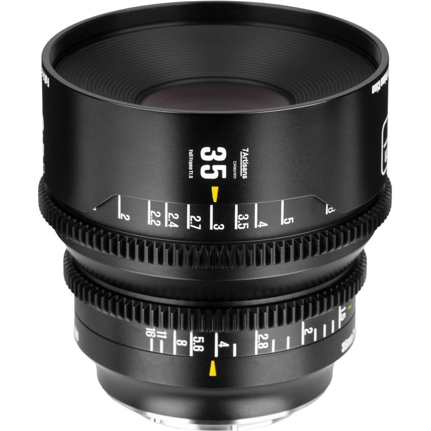 7Artisans DREAM 35mm T1.5 Full-Frame Cinema Lens (L-Mount)