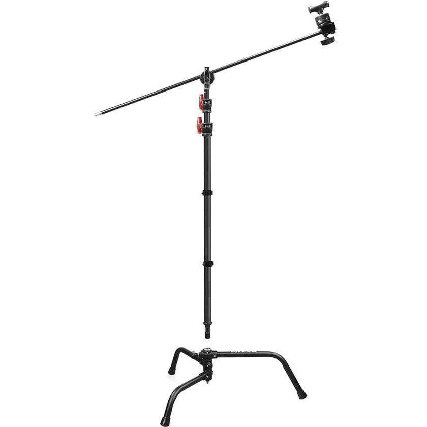 SHAPE C-Stand with 40" Arm and Turtle Base (Black, 296 cm)