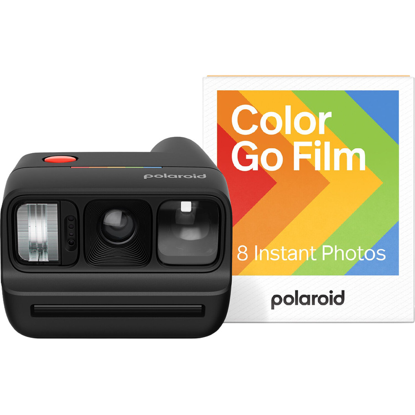 Polaroid Go Generation 3 Instant Film Camera with Go Film (Black)