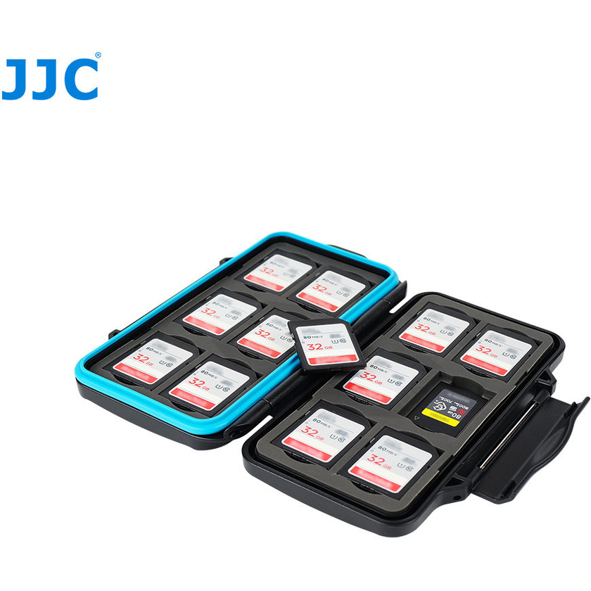 JJC Memory Card Case for SD Cards and CFexpress Type A Cards