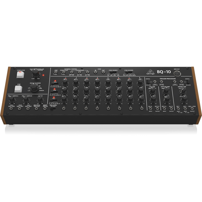 Behringer BQ-10 24-Step Classic Analog Sequencer Eurorack Module (80 HP)