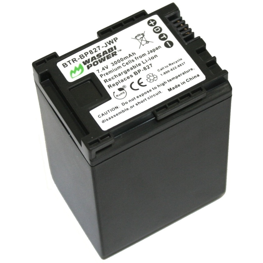 Wasabi Power Battery for Canon BP-827