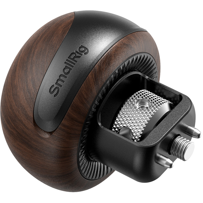 SmallRig 5926 mini Wooden Side Handle with 1/4''-20 Locating Screw
