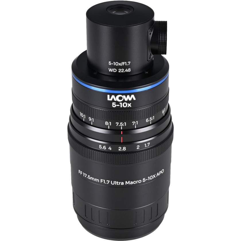 Laowa Aksen 17.5mm f/1.7 5-10x Ultra Macro APO Lens with Coaxial Illumination (Sony E)