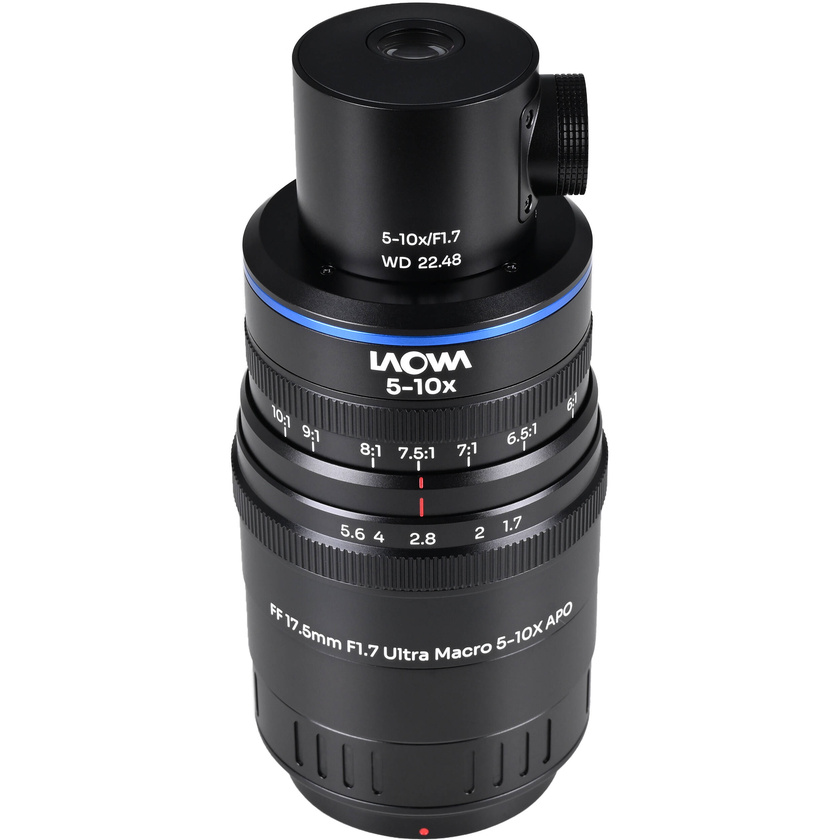 Laowa Aksen 17.5mm f/1.7 5-10x Ultra Macro APO Lens with Coaxial Illumination (Fujifilm X)