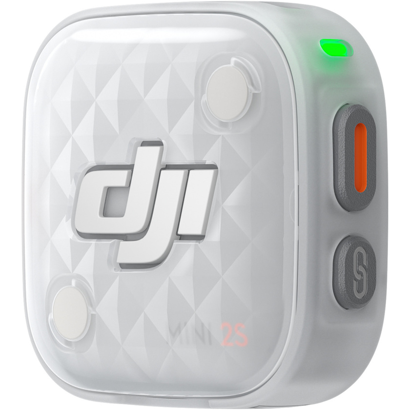 DJI Mic Mini 2S Clip-On Transmitter with Built-In Microphone