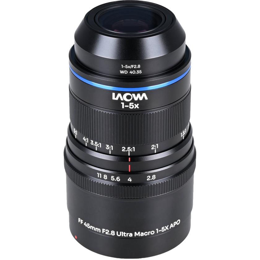 Laowa Aksen 45mm f/2.8 1-5x Ultra Macro APO Lens (Canon EF)