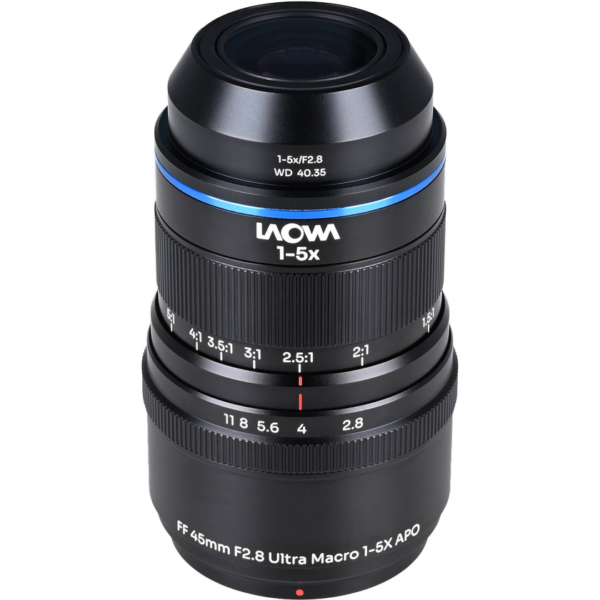Laowa Aksen 45mm f/2.8 1-5x Ultra Macro APO Lens (Nikon F)
