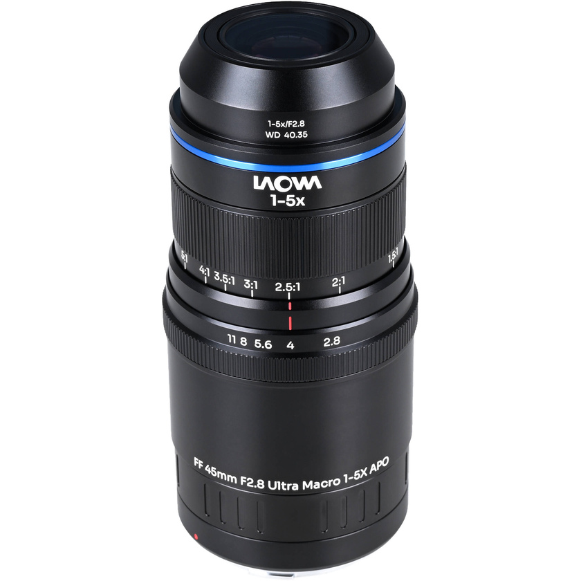 Laowa Aksen 45mm f/2.8 1-5x Ultra Macro APO Lens (Canon RF)