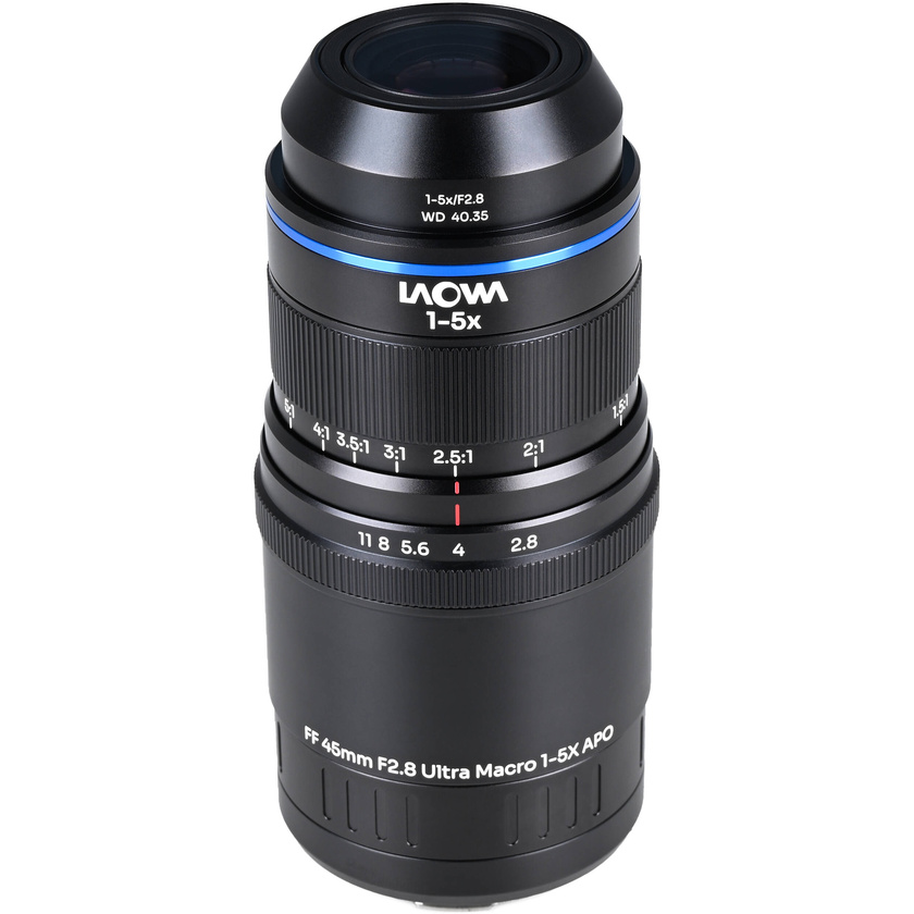 Laowa Aksen 45mm f/2.8 1-5x Ultra Macro APO Lens (L-Mount)