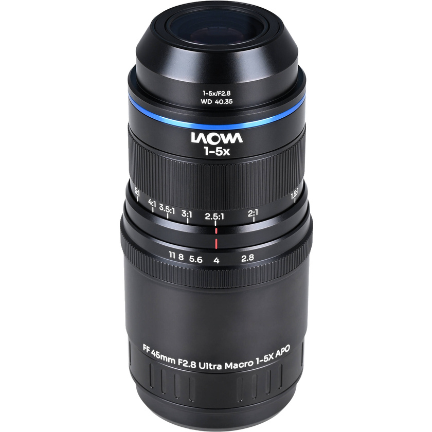 Laowa Aksen 45mm f/2.8 1-5x Ultra Macro APO Lens (Sony E)