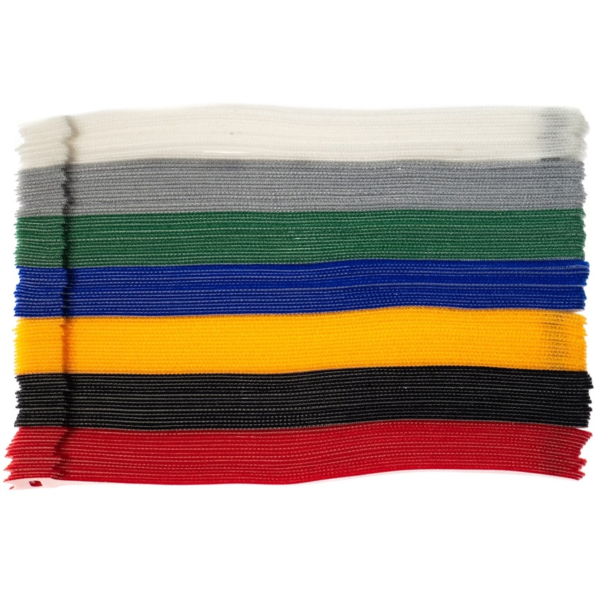 Filmsticks Reusable Hook and Loop Ties Set (105 Pack, 25cm)