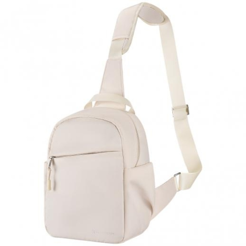 K&F Concept Urban Wander Camera Crossbody Shoulder Backpack (Beige, 5L)