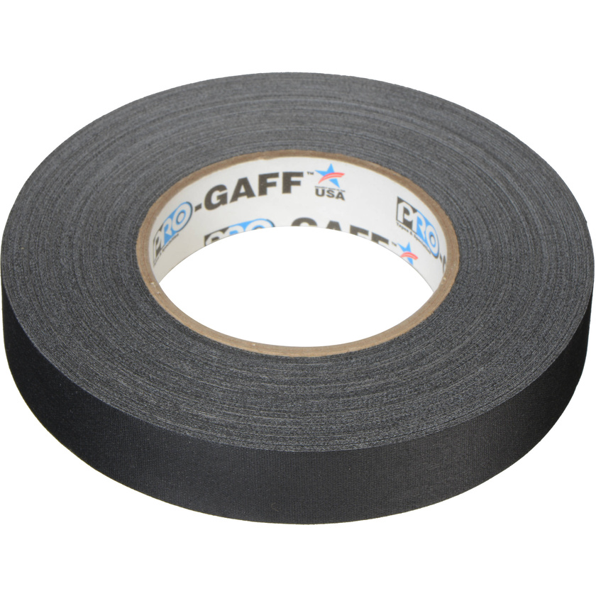 ProTapes Pro Gaffer Tape (25mm x 50m, Black)